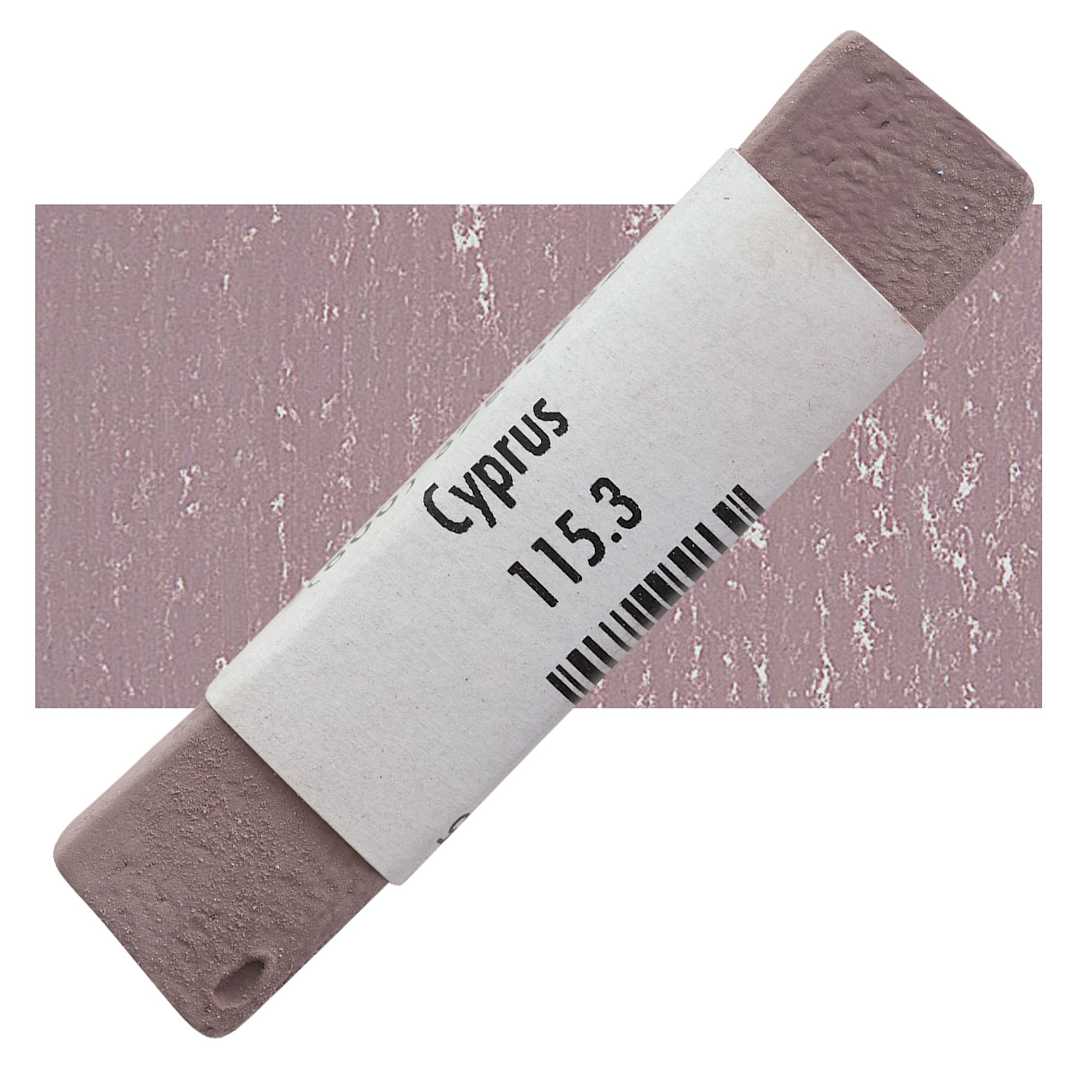 Open in modal - Great American Handmade Pastel - Cyprus 3, 115.3 pastel and swatch