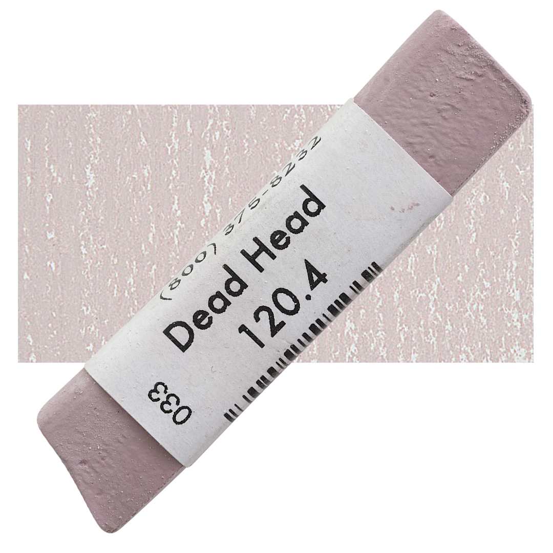 Open in modal - Great American Handmade Pastel - Dead Head 4, 120.4 pastel and swatch