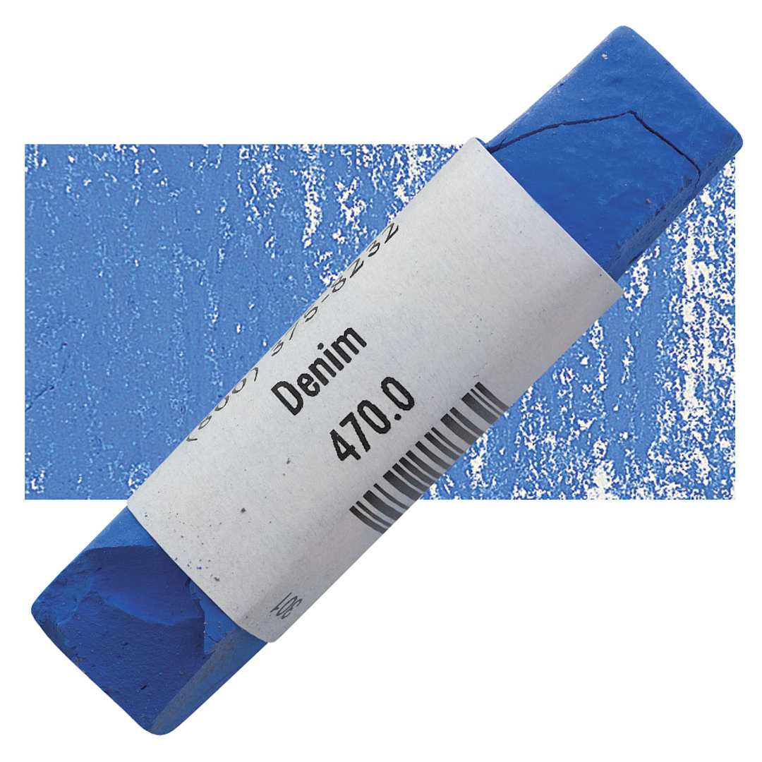 Open in modal - Great American Handmade Pastel - Denim 0, 470.0 pastel and swatch