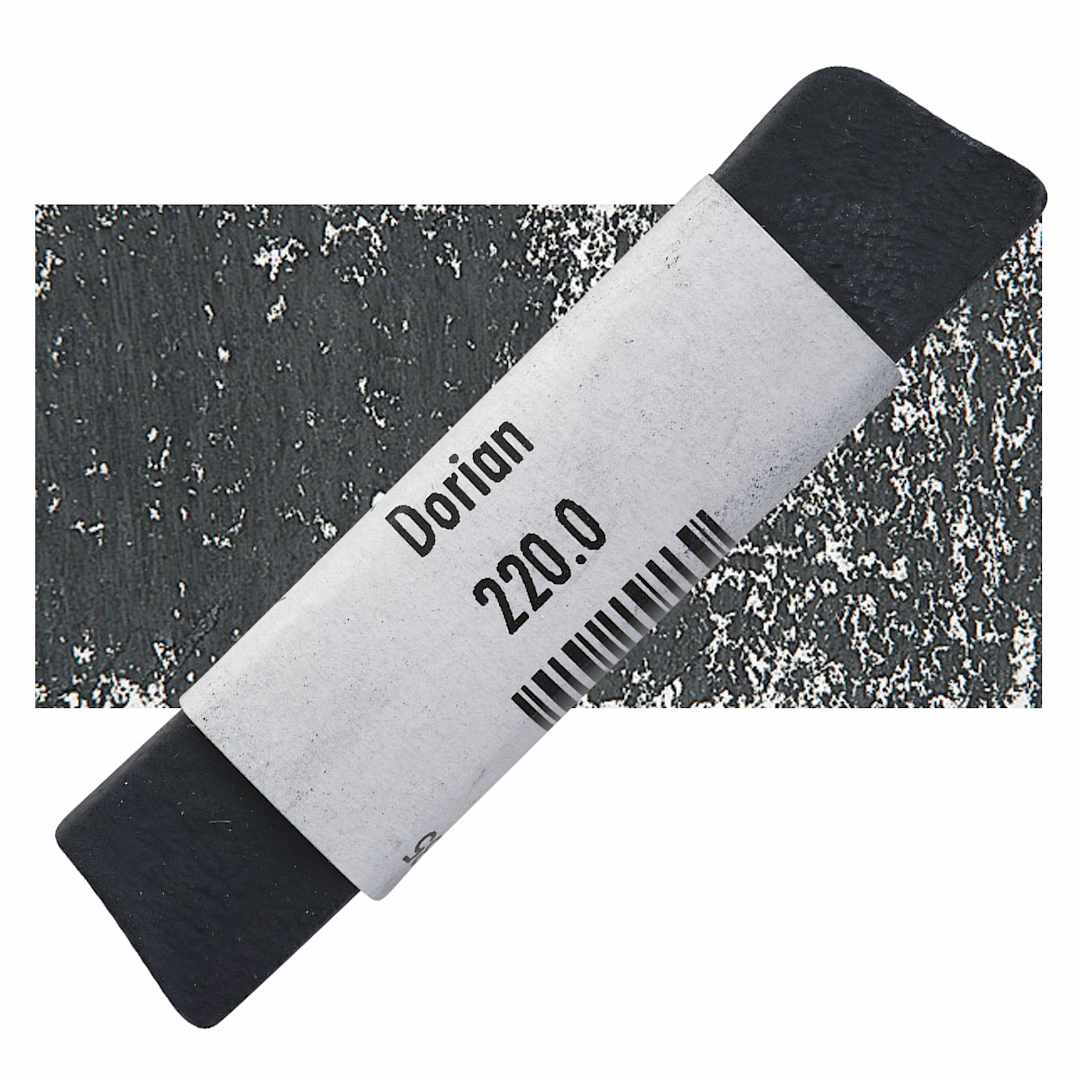 Open in modal - Great American Handmade Pastel - Dorian 0, 220.0 pastel and swatch