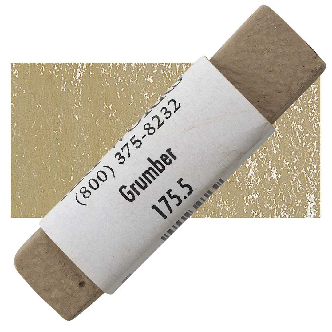 Open in modal - Great American Handmade Pastel - Grumber 5, 175.5 pastel and swatch