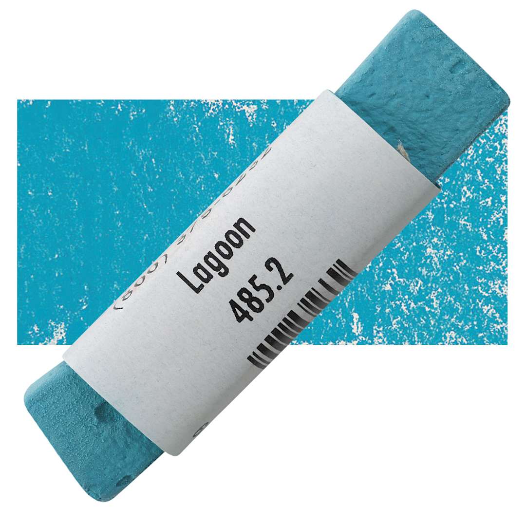 Open in modal - Great American Handmade Pastel - Lagoon 2, 485.2 pastel and swatch