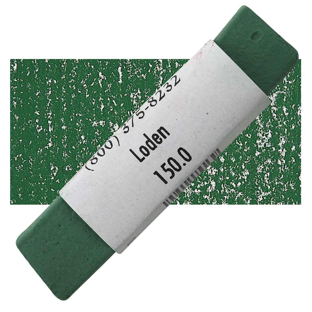 Open in modal - Great American Handmade Pastel - Loden 0, 150.0 pastel and swatch