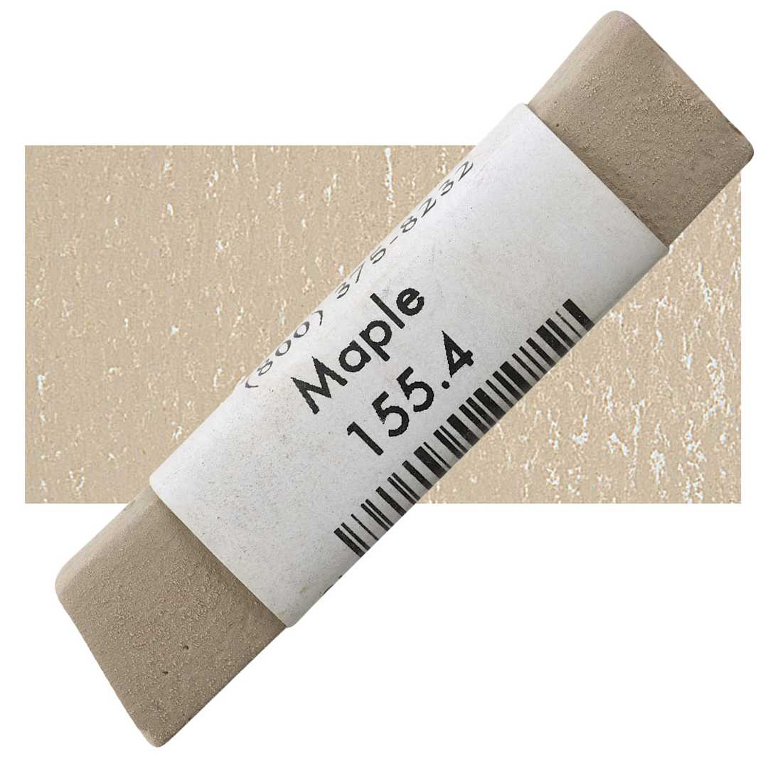 Open in modal - Great American Handmade Pastel - Maple 4, 155.4 pastel and swatch