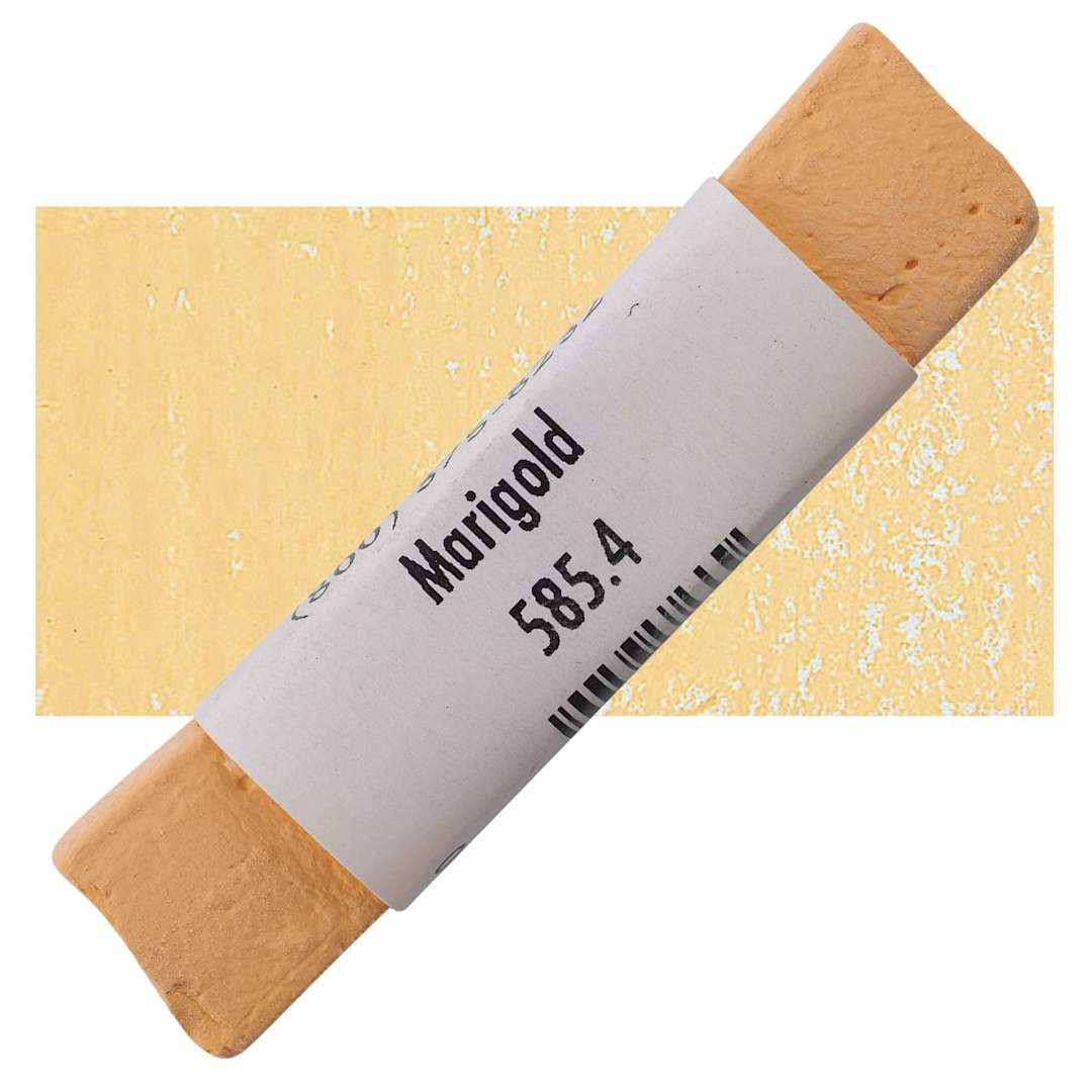 Open in modal - Great American Handmade Pastel - Marigold 4, 585.4 pastel and swatch