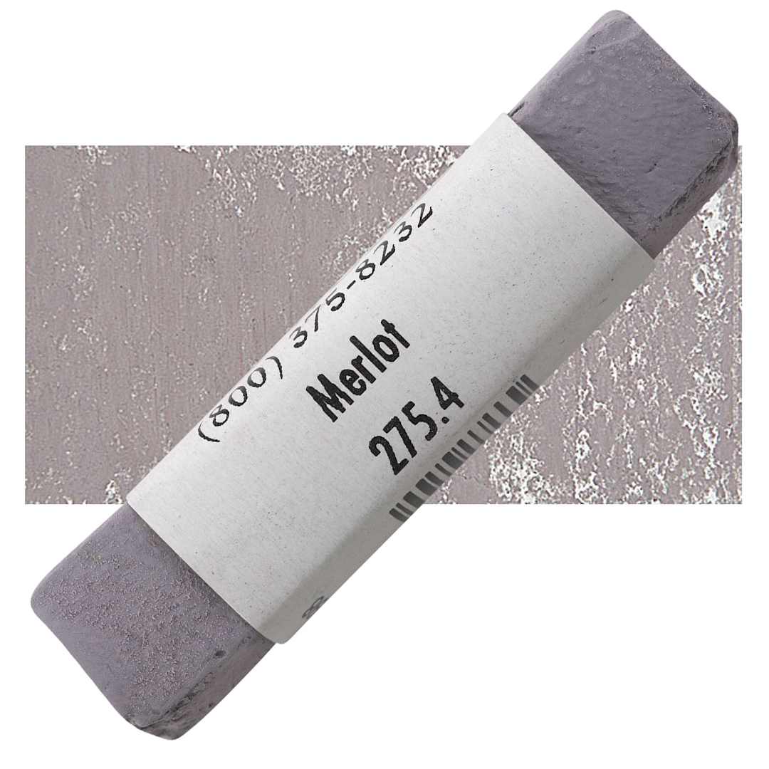 Open in modal - Great American Handmade Pastel - Merlot 4, 275.4 pastel and swatch