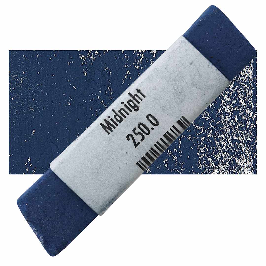 Open in modal - Great American Handmade Pastel - Midnight 0, 250.0 pastel and swatch