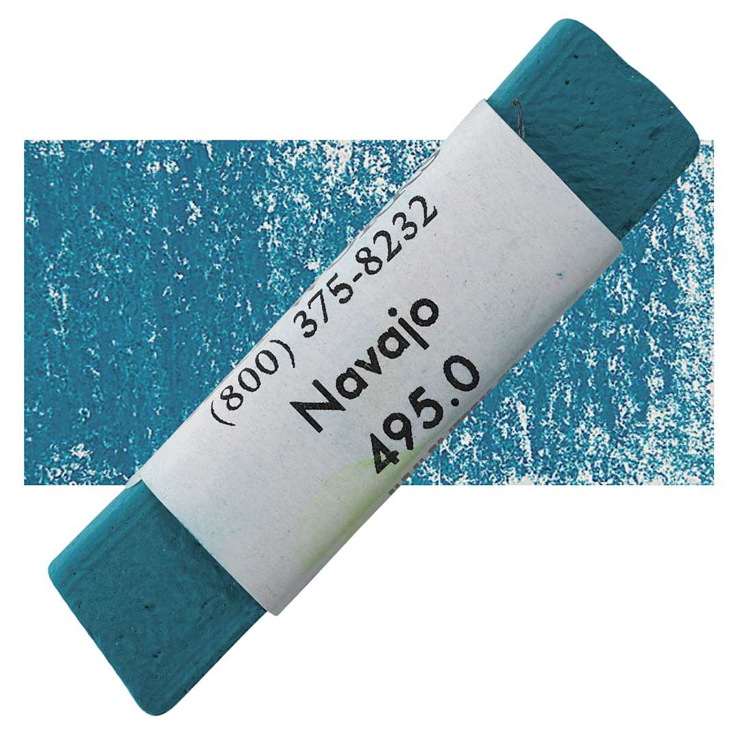 Open in modal - Great American Handmade Pastel - Navajo 0, 495.0 pastel and swatch