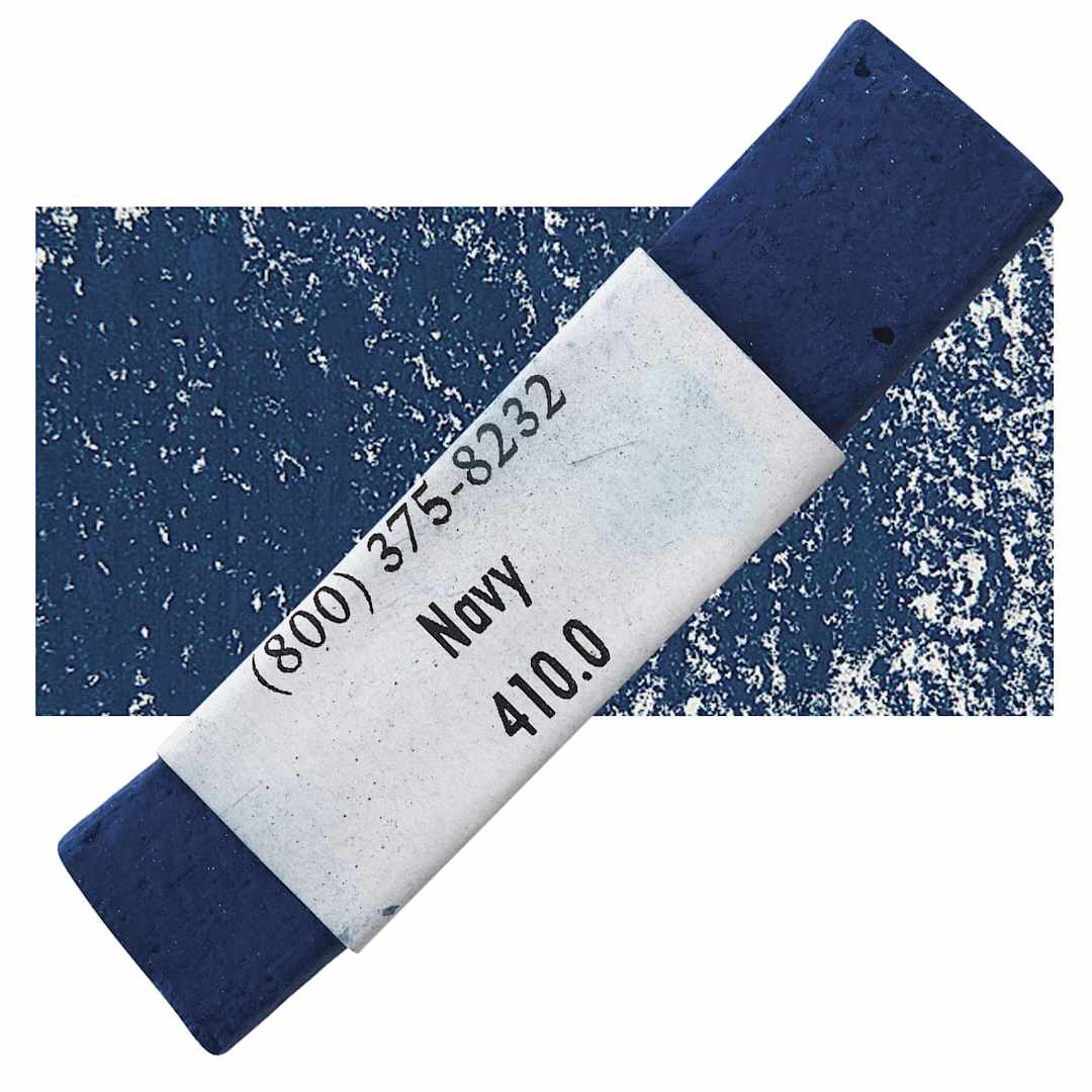 Open in modal - Great American Handmade Pastel - Navy 0, 495.0 pastel and swatch