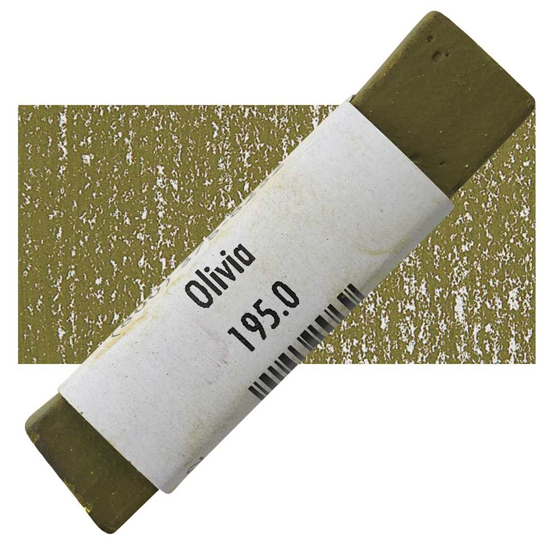 Open in modal - Great American Handmade Pastel - Olivia 0, 195.0 pastel and swatch