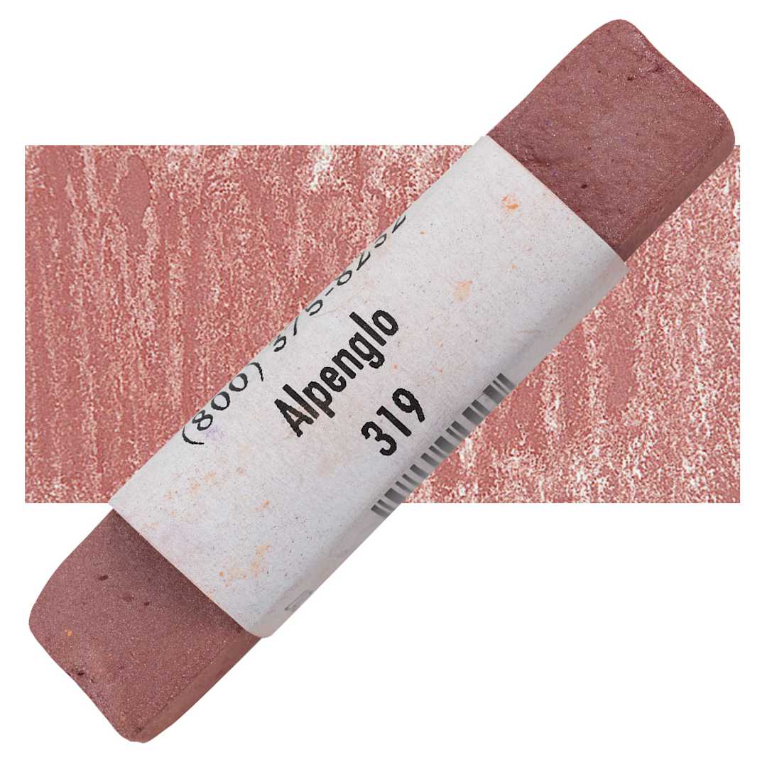 Open in modal - Great American Handmade Pastel - Pearlescent Alpenglo, 319 pastel and swatch