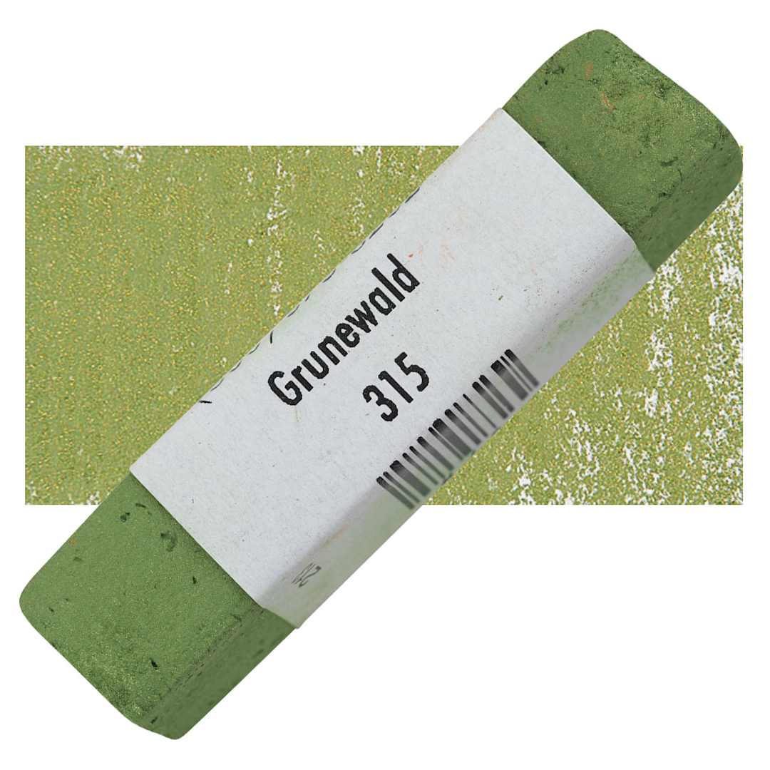 Open in modal - Great American Handmade Pastel - Pearlescent Grunewald, 315 pastel and swatch