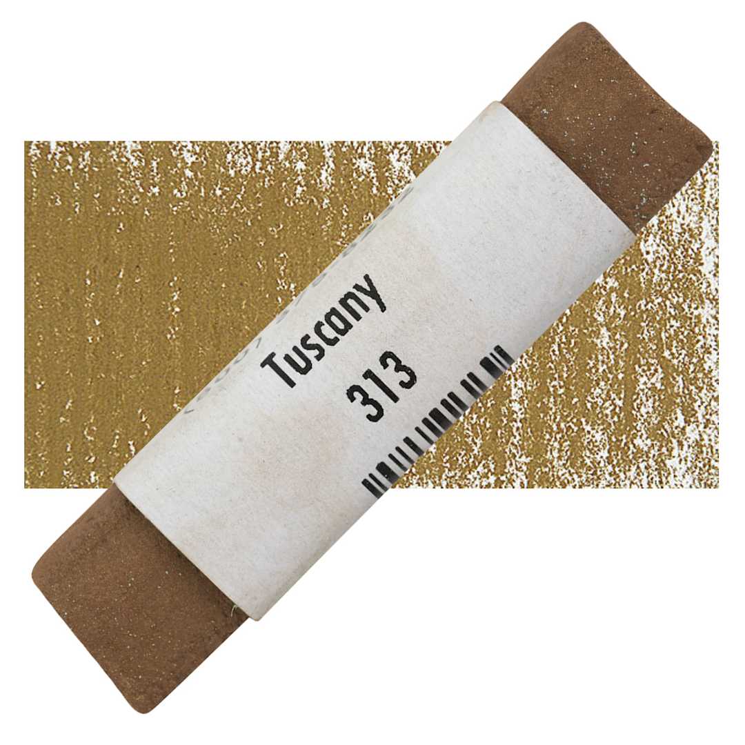 Open in modal - Great American Handmade Pastel - Pearlescent Tuscany, 313 pastel and swatch