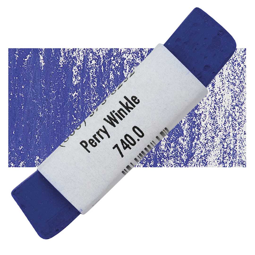 Open in modal - Great American Handmade Pastel - Perry Winkle 0, 740.0 pastel and swatch