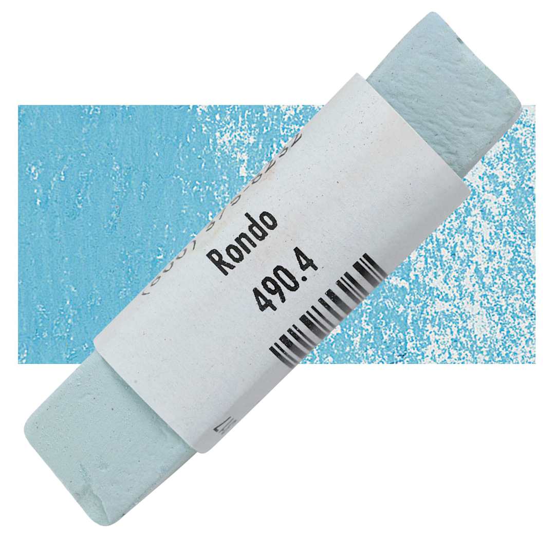 Open in modal - Great American Handmade Pastel - Rondo 4, 490.4 pastel and swatch