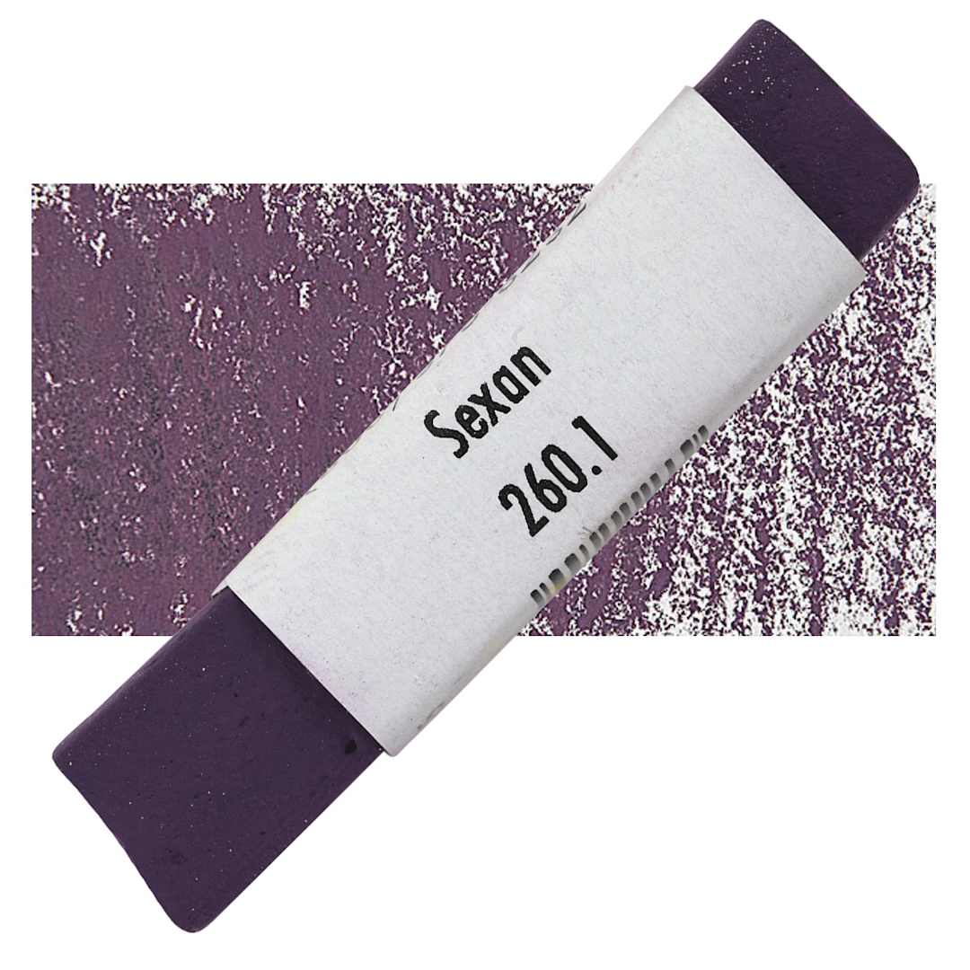 Open in modal - Great American Handmade Pastel - Sexan 1, 260.1 pastel and swatch