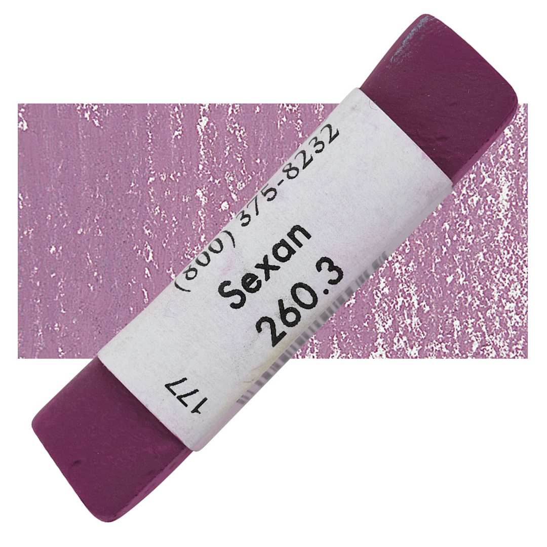 Open in modal - Great American Handmade Pastel - Sexan 3, 260.3 pastel and swatch