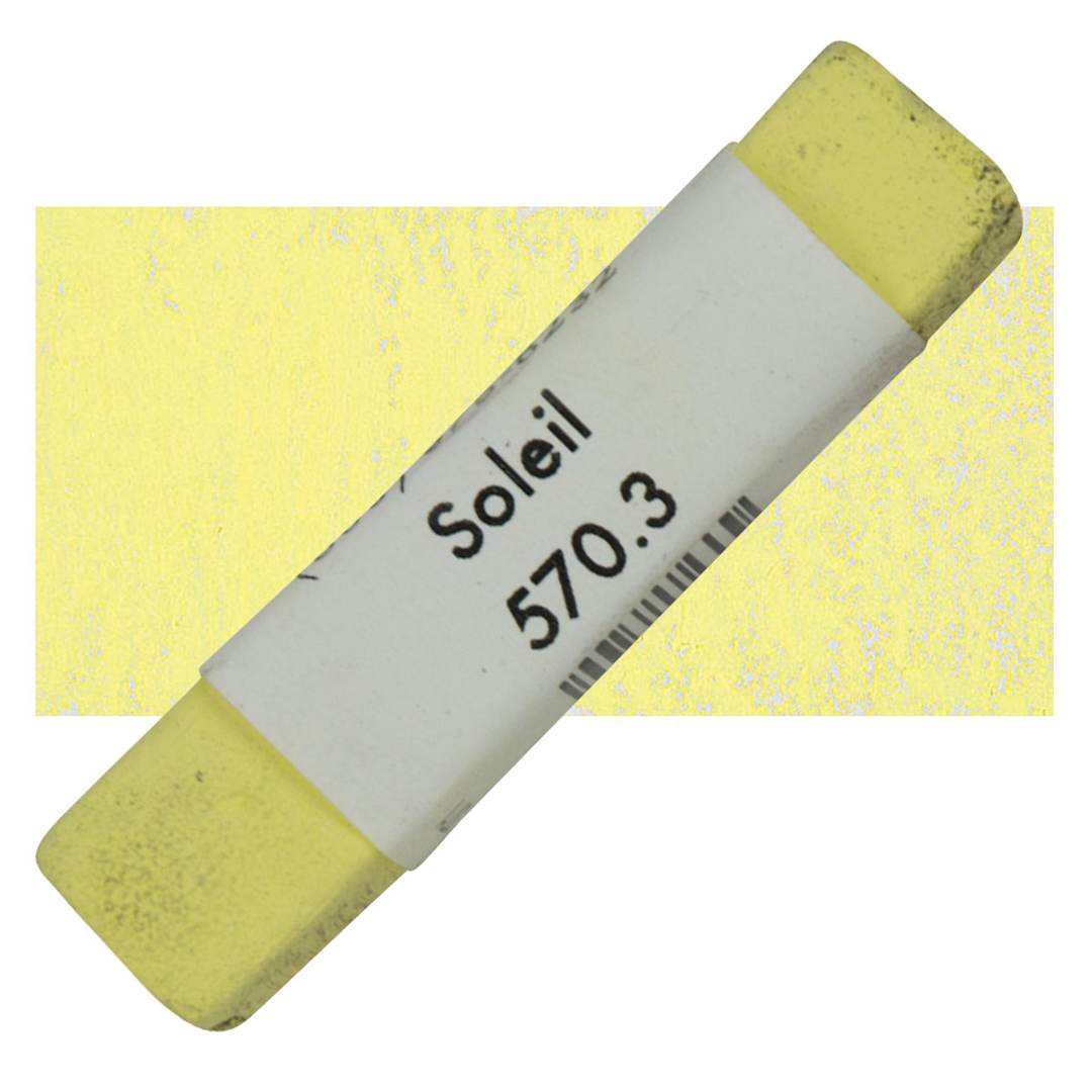 Open in modal - Great American Handmade Pastel - Soleil 3, 570.3 pastel and swatch