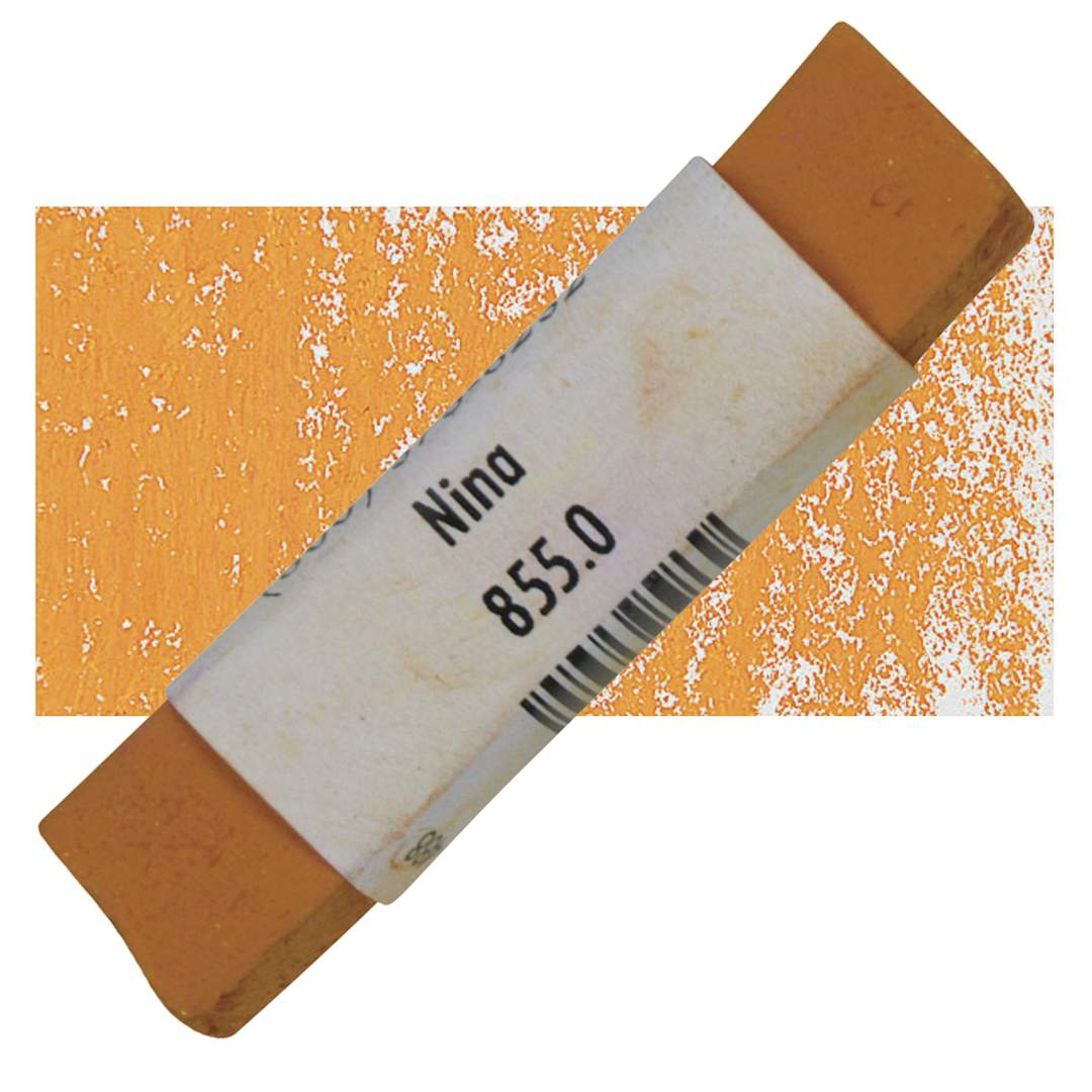 Open in modal - Great American Handmade Pastel - SOM Nina 0, 855.0 pastel and swatch