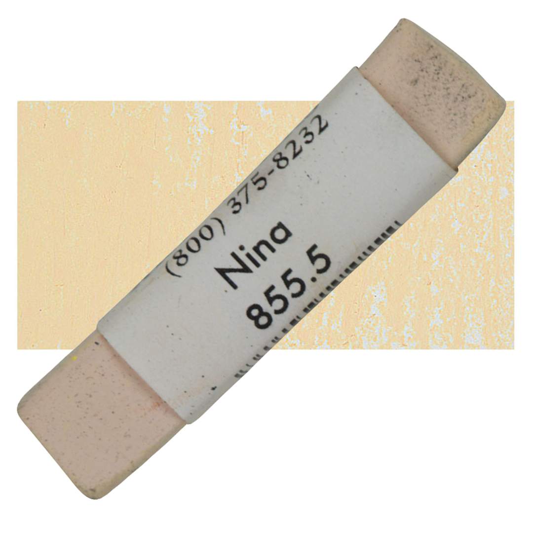 Open in modal - Great American Handmade Pastel - SOM Nina 5, 855.5 pastel and swatch