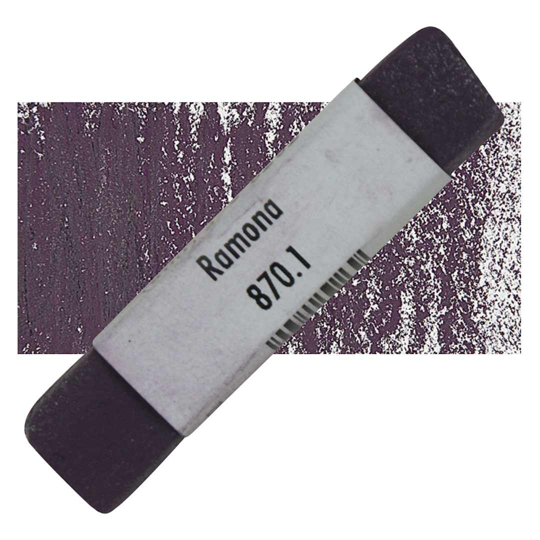 Open in modal - Great American Handmade Pastel - SOM Ramona 1, 870.1 pastel and swatch