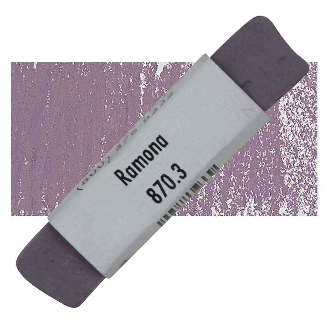 Open in modal - Great American Handmade Pastel - SOM Ramona 3, 870.3 pastel and swatch