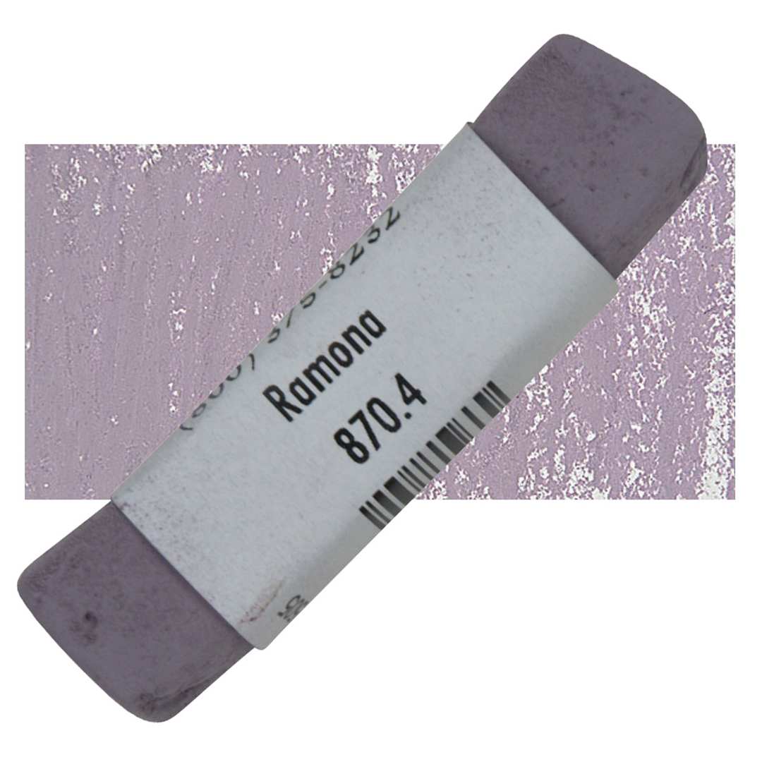 Open in modal - Great American Handmade Pastel - SOM Ramona 4, 870.4 pastel and swatch