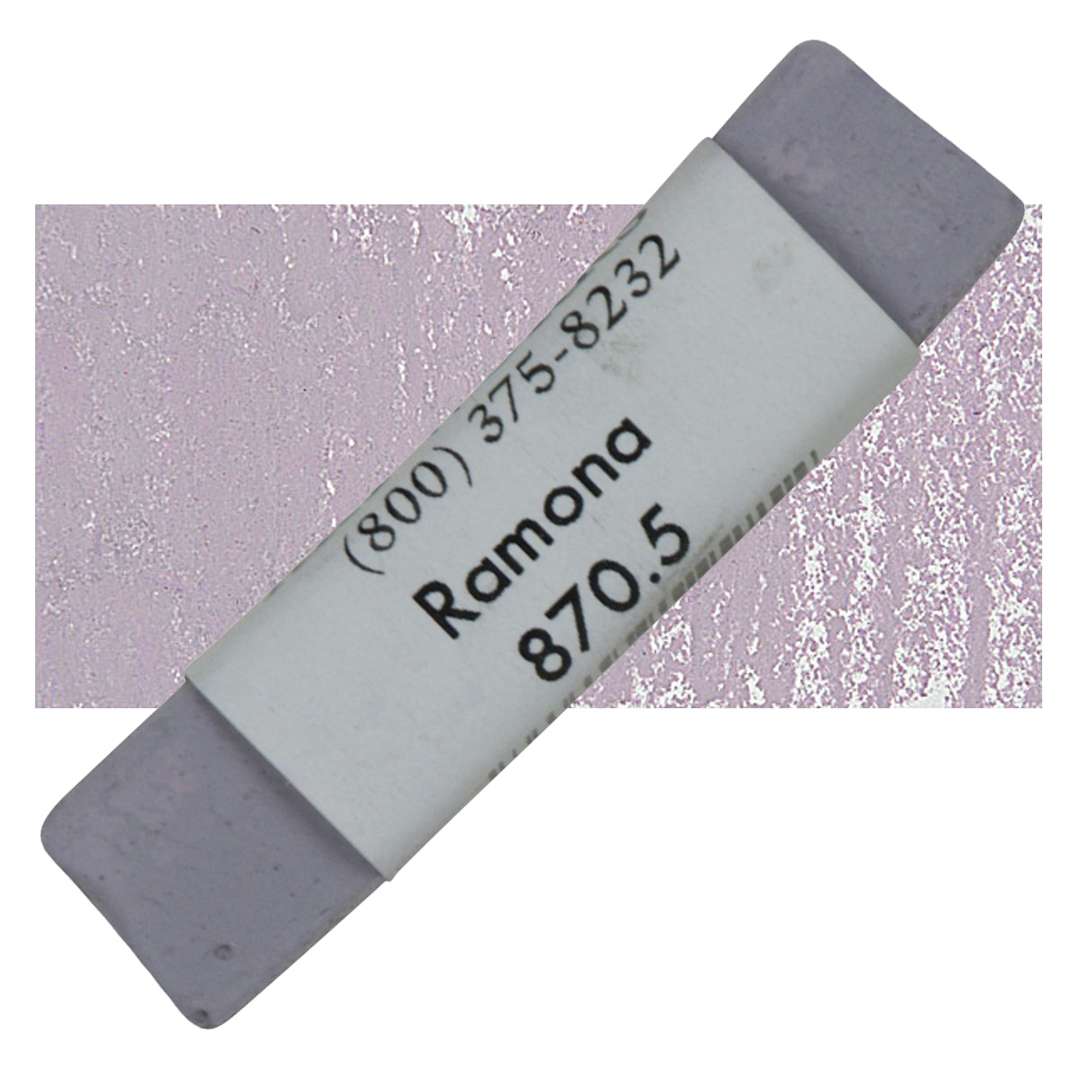 Open in modal - Great American Handmade Pastel - SOM Ramona 5, 870.5 pastel and swatch