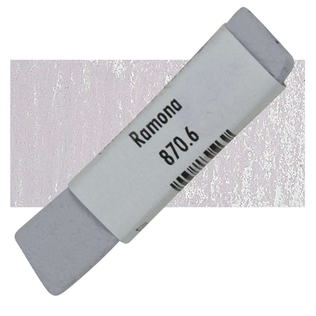 Open in modal - Great American Handmade Pastel - SOM Ramona 6, 870.6 pastel and swatch