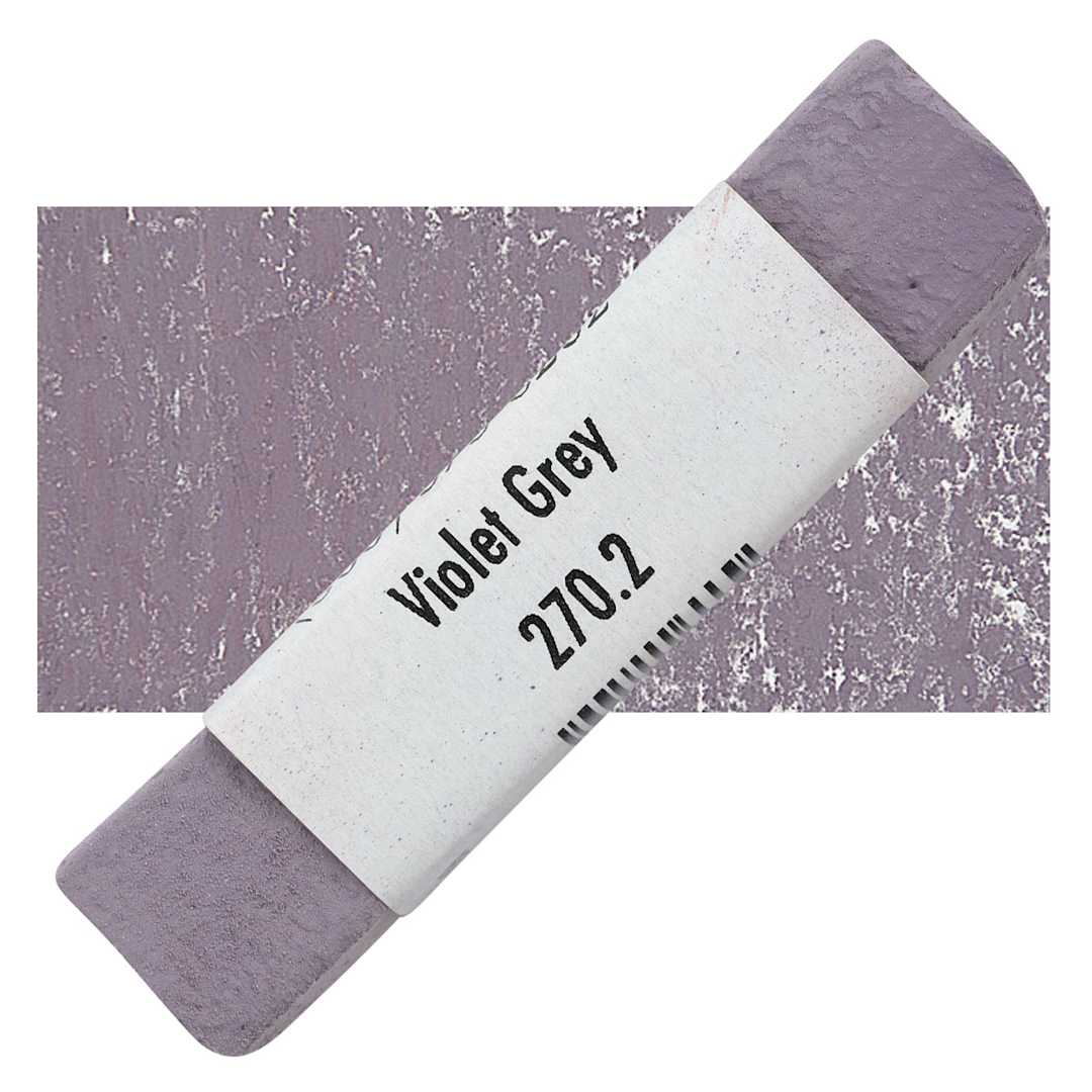 Open in modal - Great American Handmade Pastel - Violet Gray 2, 270.2 pastel and swatch