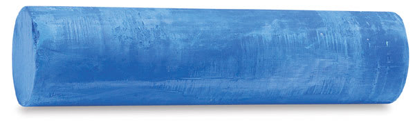 Open in modal - Sargent Art Sidewalk Chalk - Closeup of single blue chalk