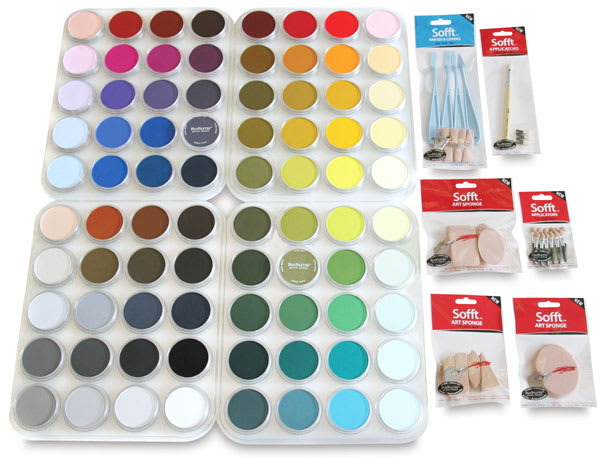 Open in modal - PanPastel Artists’ Painting Pastels Set of 80. Out of package.