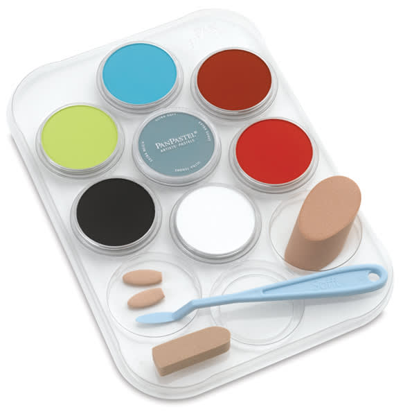 Open in modal - PanPastel Artists’ Painting Pastels Set - Exploring Mixed Media with Donna Downey Set 1