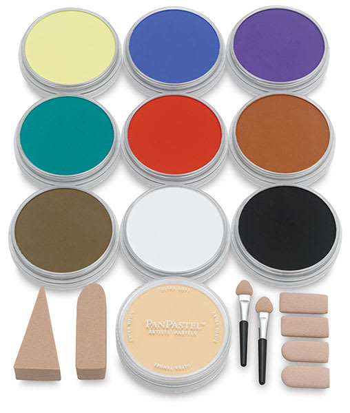 Open in modal - PanPastel Artists’ Painting Pastels Painting Colors - Set of 10