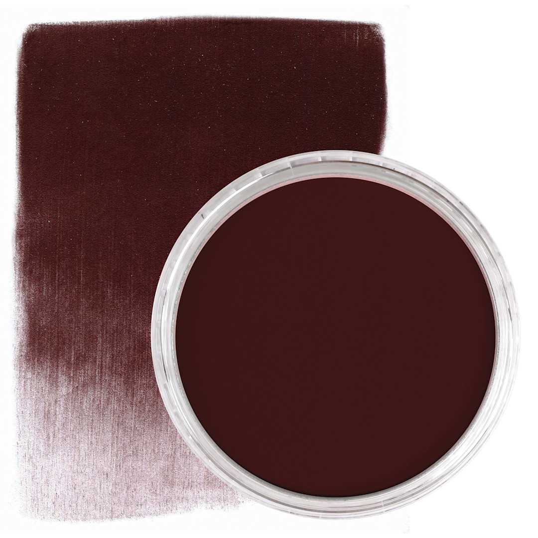 Open in modal - PanPastel Artist Painting Pastel - Crimson Extra Dark, 350.1, swatch and pan