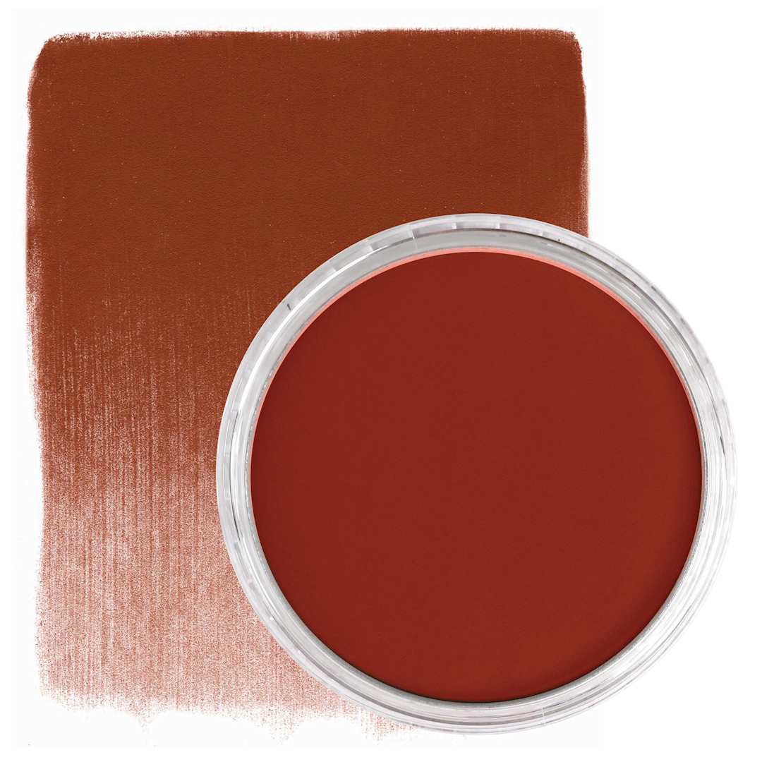 Open in modal - PanPastel Artists’ Painting Pastel - Red Iron Oxide, 380.5, pan and swatch