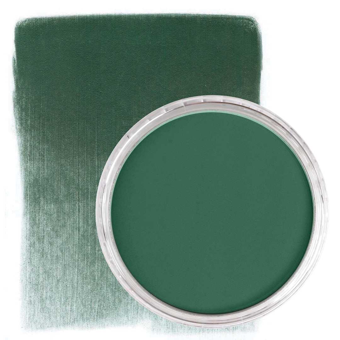 Open in modal - PanPastel Artists’ Painting Pastel - Turquoise Extra Dark, 580.1, pan and swatch