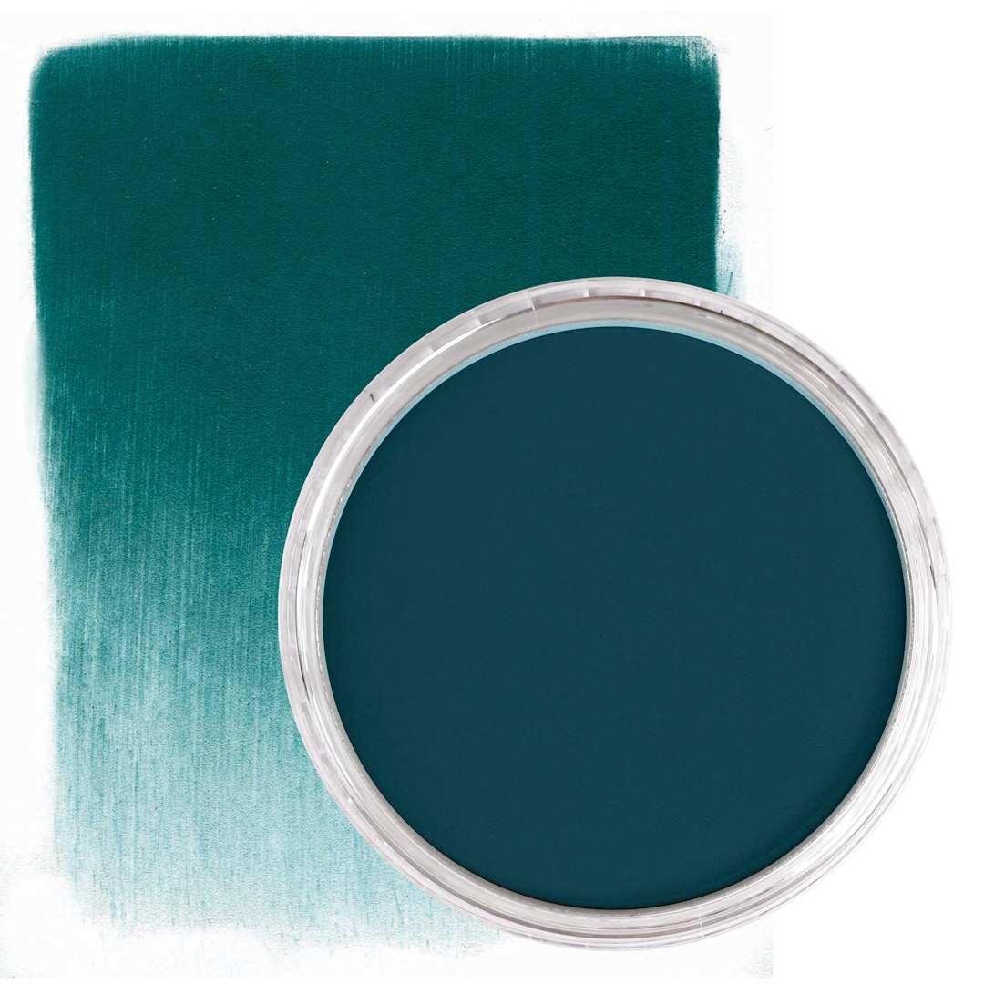 Open in modal - PanPastel Artist Painting Pastel - Cerulean Blue Extra Dark, 530.1, swatch and pan