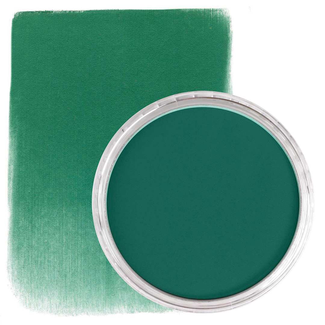 Open in modal - PanPastel Artist Painting Pastel - Teal Shade, 570.3, pan and swatch