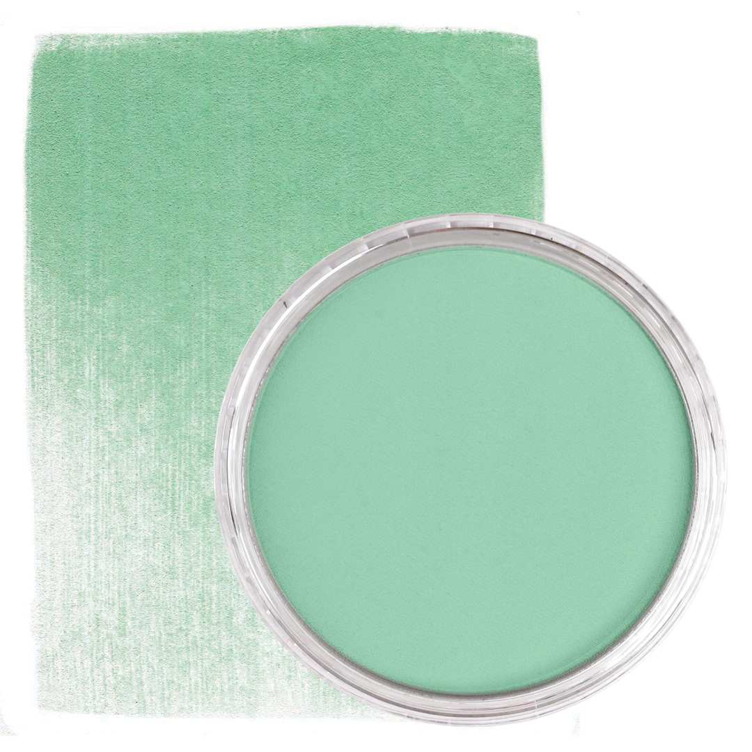 Open in modal - PanPastel Artist Painting Pastel - Permanent Green Light, 640.7, pan and swatch