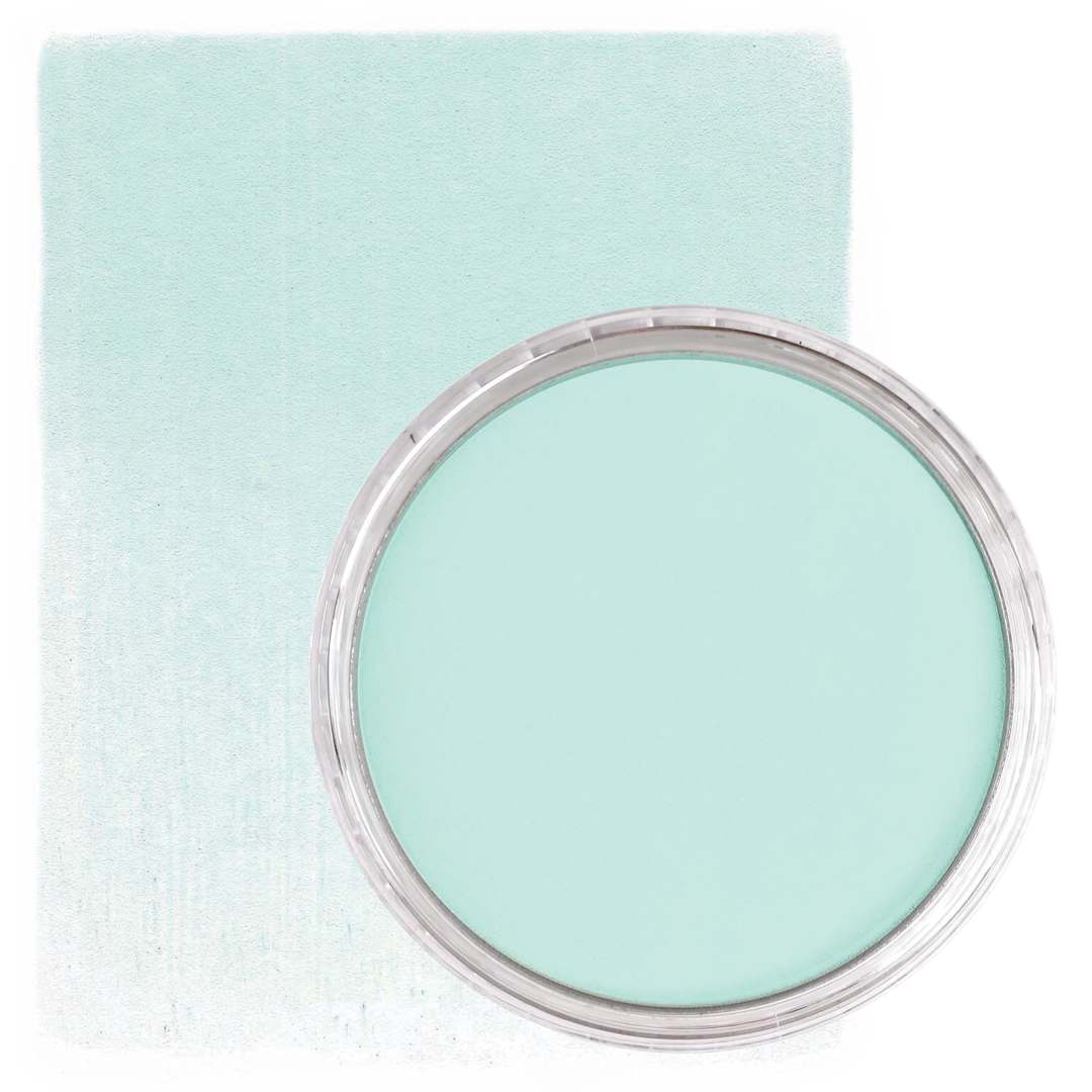 Open in modal - PanPastel Artists’ Painting Pastel - Phthalo Green Tint, 620.8, pan and swatch