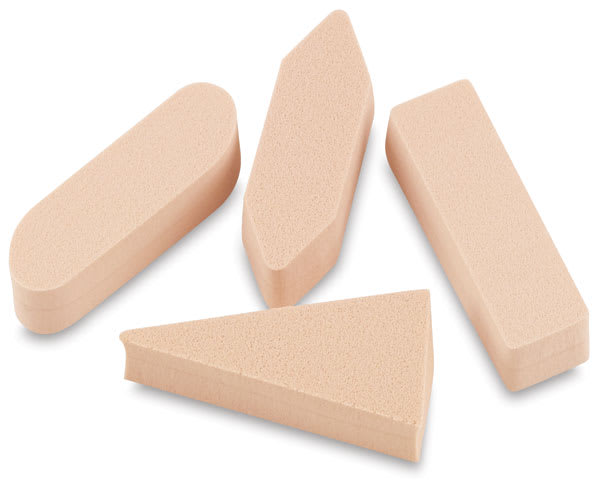Open in modal - PanPastel Sofft Sponges - Art Sponge Bar, Mix, Pkg of 4