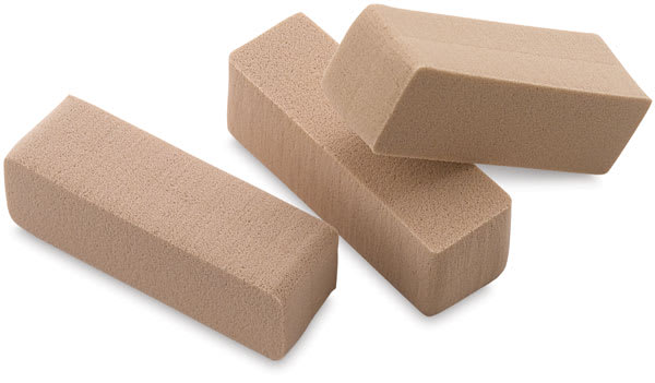 Open in modal - PanPastel Sofft Sponges - Art Sponge Bar, Flat, Pkg of 3