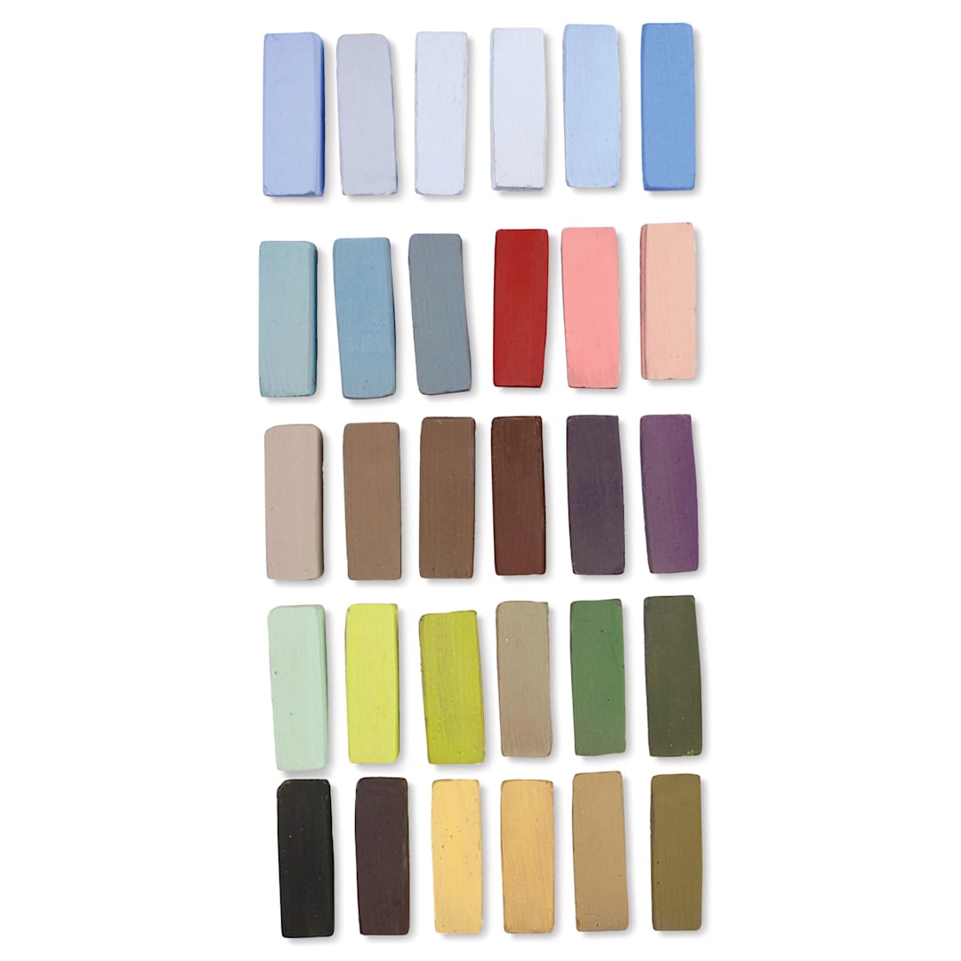 Open in modal - Terry Ludwig Pastels - Set of 30, Basic Landscape
