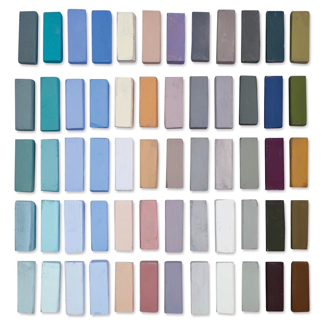 Open in modal - Terry Ludwig Pastels - Set of 60, Liz Haywood-Sullivan's Skies & Water