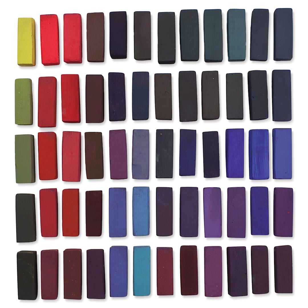 Open in modal - Terry Ludwig Pastels - Set of 60, Intense Darks