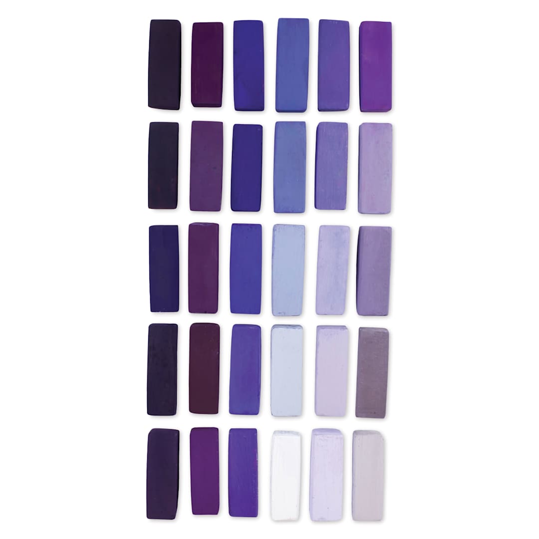 Open in modal - Terry Ludwig Pastels - Set of 30, Ultra Violets