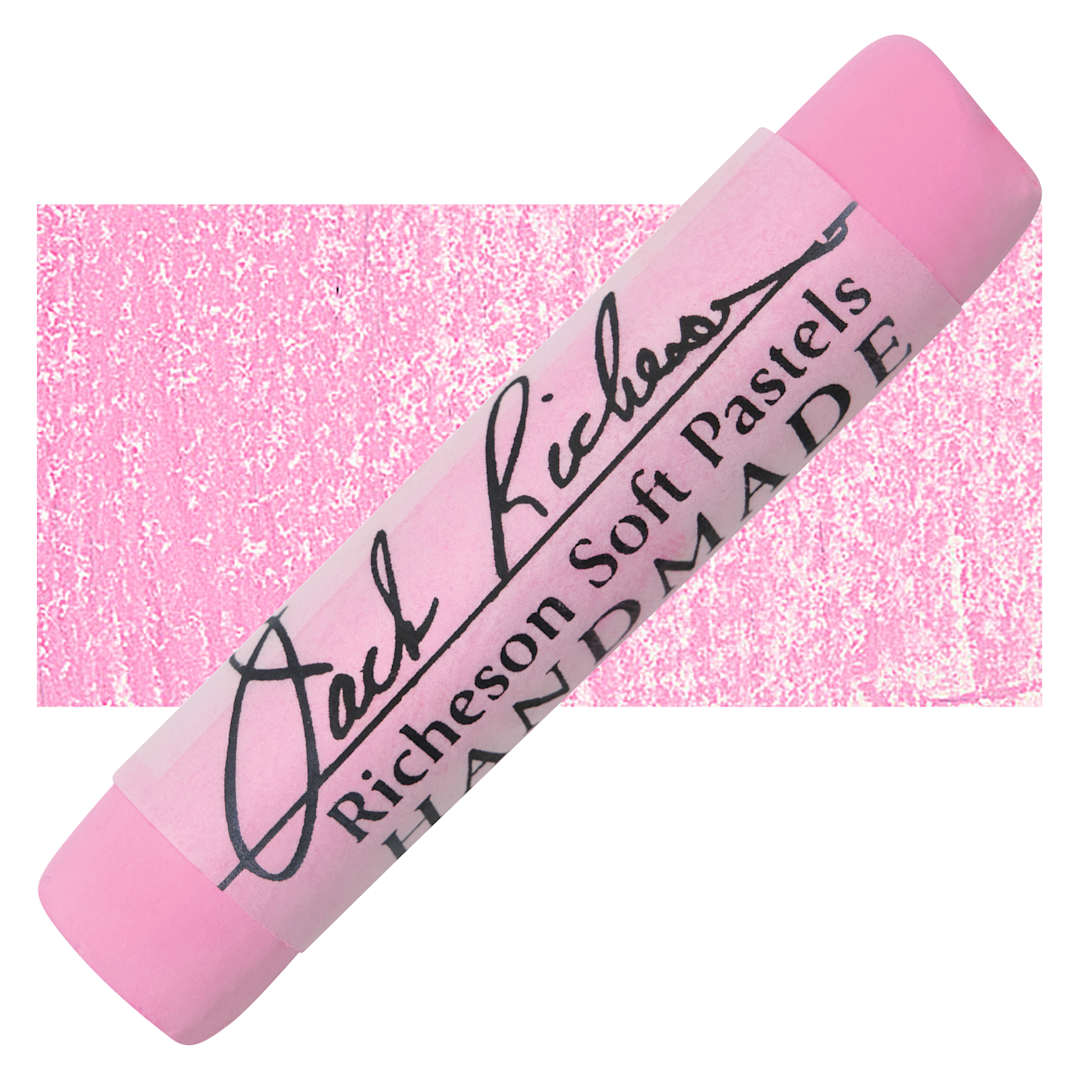 Open in modal - Richeson Handmade Soft Pastel - Red 63 pastel and swatch