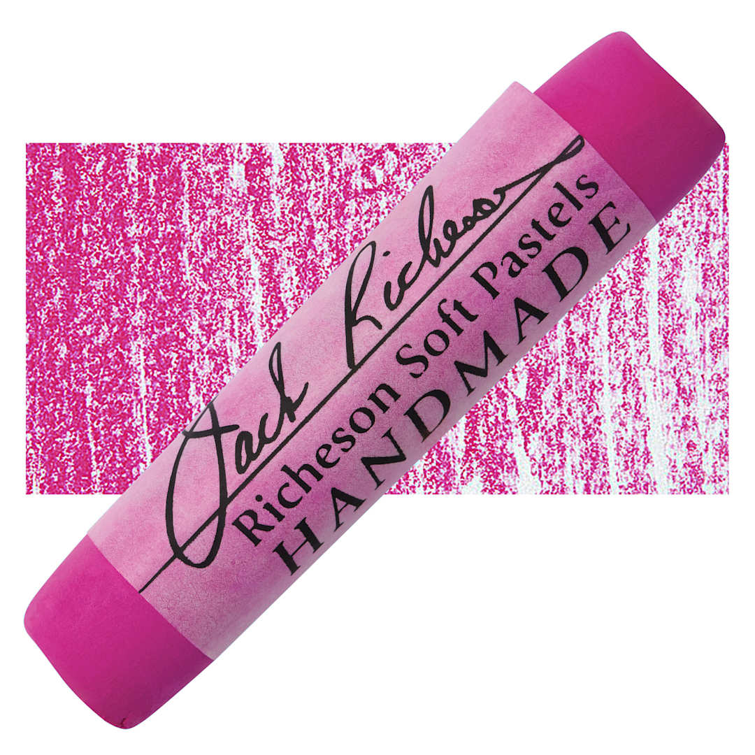 Open in modal - Richeson Handmade Soft Pastel - Red 221 pastel and swatch