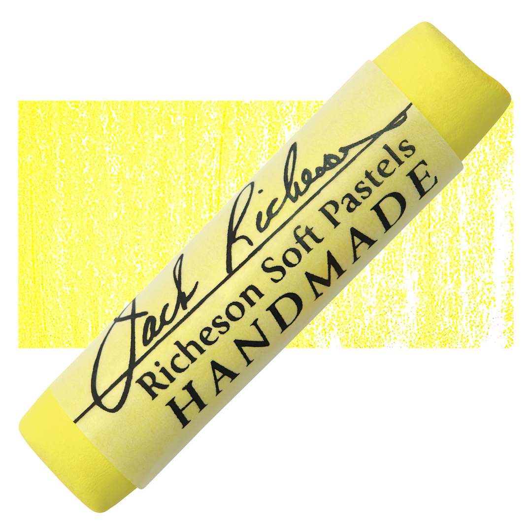 Open in modal - Richeson Handmade Soft Pastel - Yellow 72 pastel and swatch